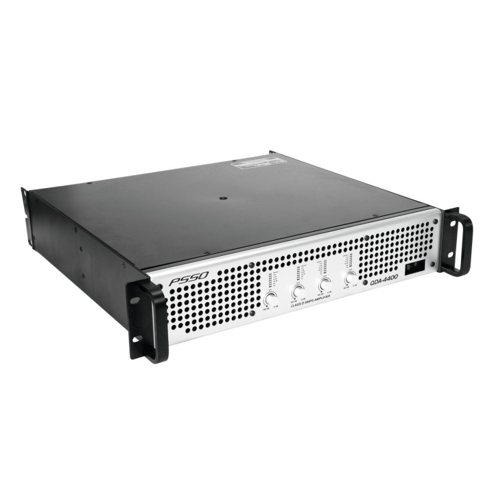 PSSO - QDA-4400 4-Channel Amplifier - Amplificador de Som - 451w a 650w @8 Ohm | Z-Bombilla