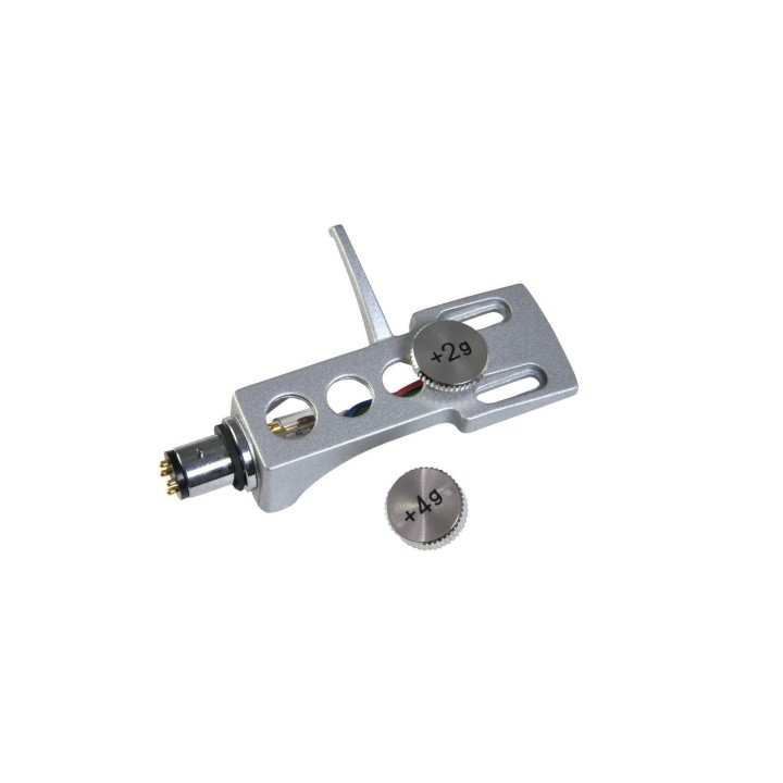 Omnitronic - Headshell Universal with Weights silver - Accessoires pour Platines | Z-Bombilla