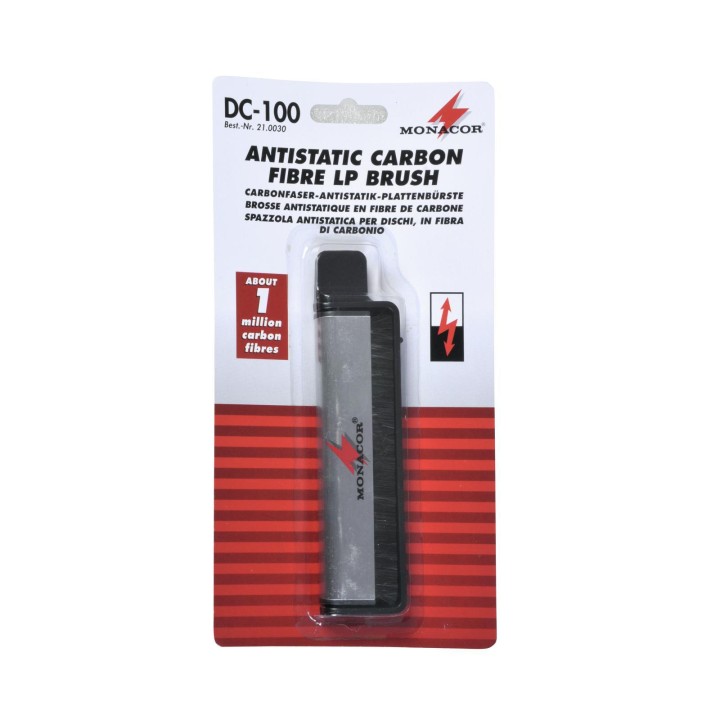 Omnitronic - Carbon Fibre-Brush Cleaning - Acessório para Turntable | Z-Bombilla