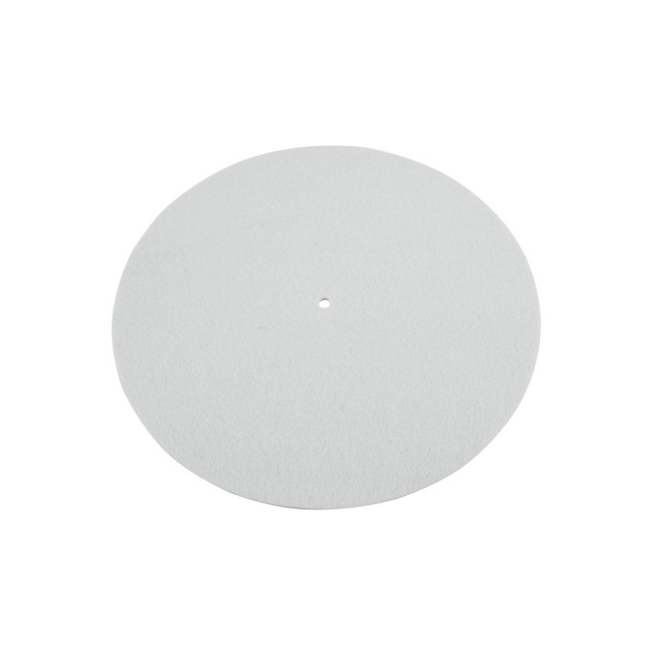 Omnitronic - Slipmat, anti-static, neutral white - Acessório para Turntable | Z-Bombilla