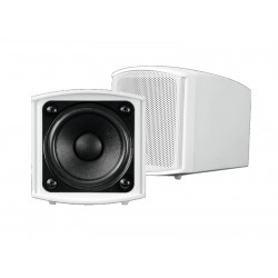 Omnitronic - OD-2 Wall Speaker 8Ohms white 2x 1