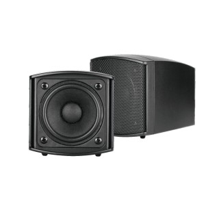 Omnitronic - OD-2T Wall Speaker 100V black 2x - Ligne 100V | Z-Bombilla