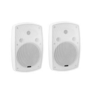 Omnitronic - OD-8 Wall Speaker 8Ohm white 2x - passius | Z-Bombilla