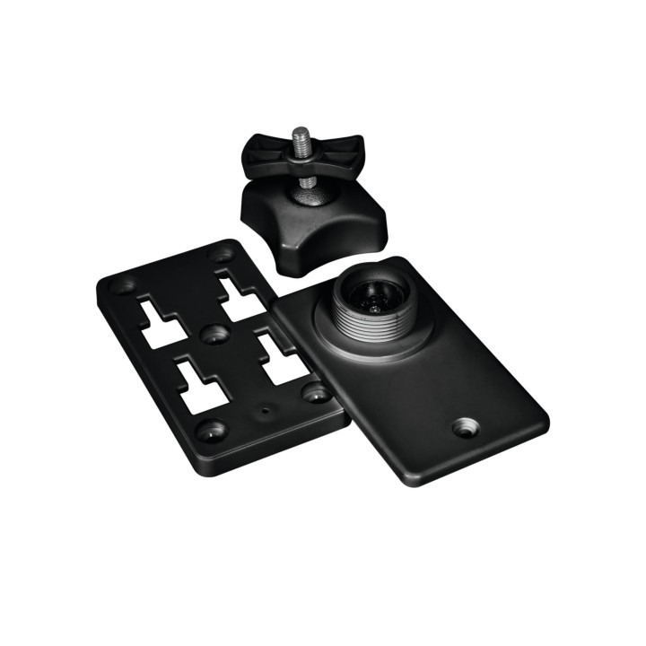 Omnitronic - Wall Bracket for ODP-204/206 black 2x - Altoparlante sospeso per supporto accessori | Z-Bombilla
