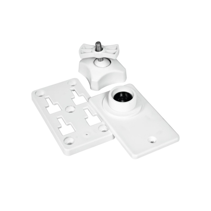 Omnitronic - Wall Bracket for ODP-204/206 white 2x - Alto-falante suspenso para acessórios | Z-Bombilla