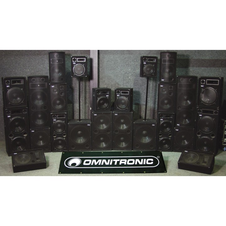 Omnitronic - TX-2520 3-Way Speaker 1400W - Passiva 15" - Alto-falantes Passivos - Sistemas de Som | Z-Bombilla
