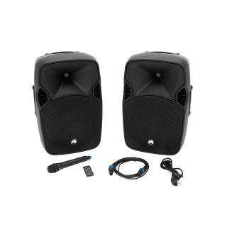 Omnitronic - XFM-212AP Active 2-Way Speaker Set wi... | Z-Bombilla