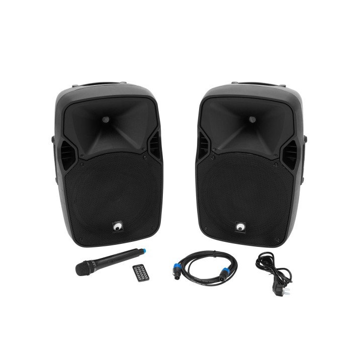 Omnitronic - XFM-212AP Active 2-Way Speaker Set wi... | Z-Bombilla