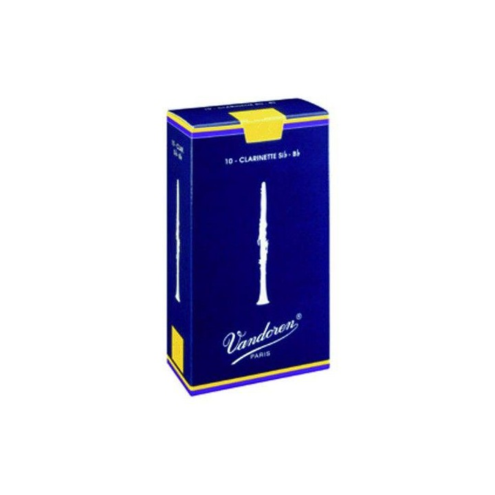 Vandoren - CLARINETE sib N-3 10u - Palhetas para Clarinete | Z-Bombilla