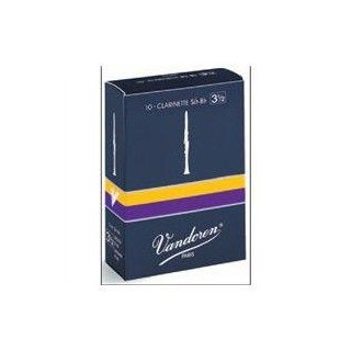 Vandoren - Ref.CCA01 Tradicional caja Azul Nº 1 - 4.Caja 10 U - Palhetas para Clarinete | Z-Bombilla