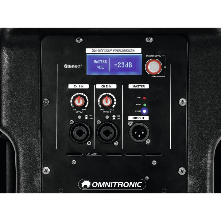 Omnitronic - XKB-215A 2-Way Speaker, active, DSP -... | Z-Bombilla