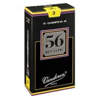 Vandoren - Ref.CR03 56 Rue Lepic Nº 2,5 - 5.Caja 10 Unidades - Palhetas para Clarinete | Z-Bombilla