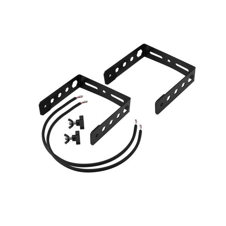 Omnitronic - BOB-4 Extension Bracket black 2x - Speaker Accessories | Z-Bombilla