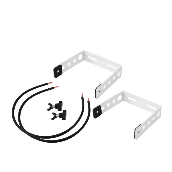 Omnitronic - BOB-4 Extension Bracket white 2x - Speaker Accessories | Z-Bombilla