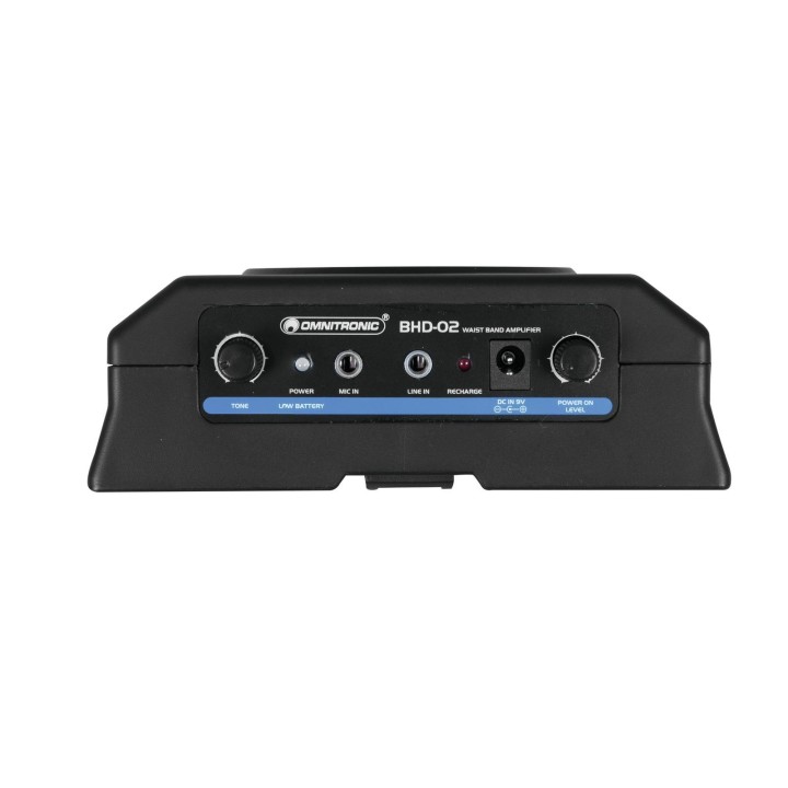 Omnitronic - BHD-02 Waistband Amplifier - Sistemas de som Portátil | Z-Bombilla
