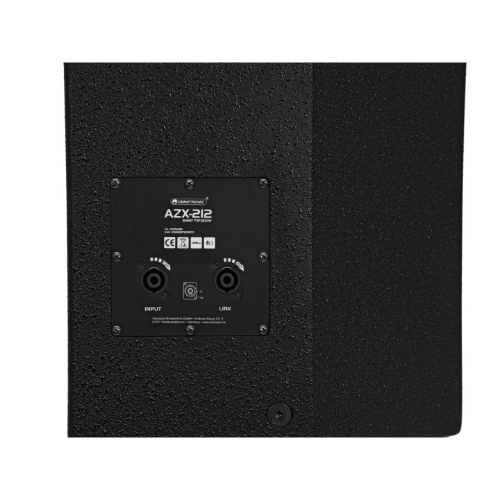 Omnitronic - AZX-212 2-Way Top 200W - passivo 12 " - Altoparlanti Passivi - Impianti Audio  | Z-Bombilla