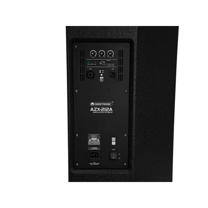 Omnitronic - AZX-212A 2-Way Top active 250W - ACTI... | Z-Bombilla