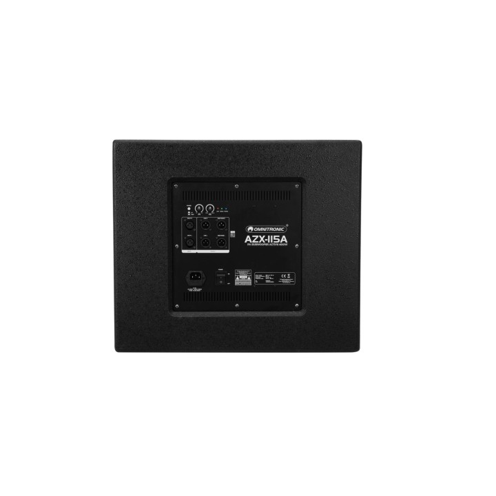 Omnitronic - AZX-115A PA Subwoofer active 400W - Subwoofer Attivo - Altoparlanti professionali | Z-Bombilla