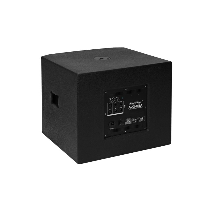 Omnitronic - AZX-118A PA Subwoofer active400W - Subwoofer Attivo - Altoparlanti professionali | Z-Bombilla