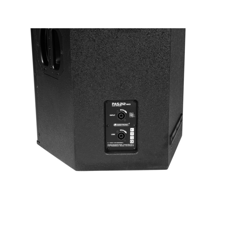 Omnitronic - PAS-212 MK3 2-Way Top - passiva 12 " - Alto-falantes Passivos - Sistemas de Som  | Z-Bombilla