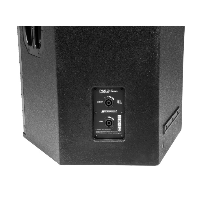 Omnitronic - PAS-215 MK3 2-Way Top - Passiva 15" - Alto-falantes Passivos - Sistemas de Som | Z-Bombilla