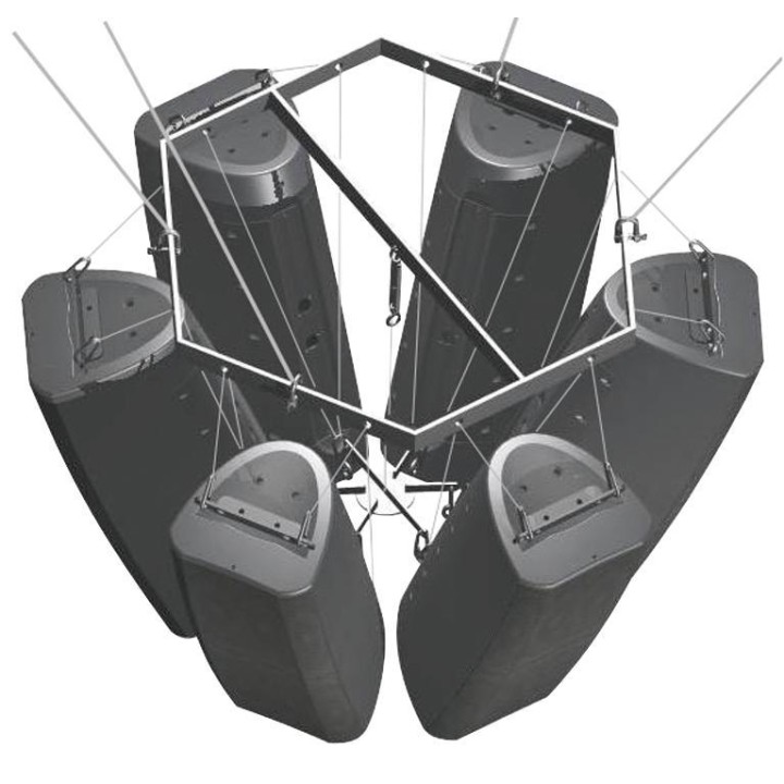 PSSO - Flying bracket hexagonal CSA/CSK - Accessório | Z-Bombilla