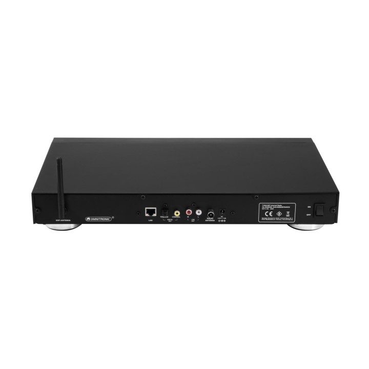Omnitronic - TUNA-NET 19" Internet Radio DAB - Radio Tuner | Z-Bombilla