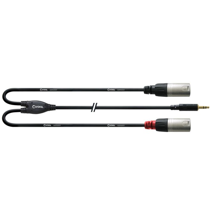 Cordial-cable - CABLE CFY 3 WMM - Cabo canon Macho - jack | Z-Bombilla