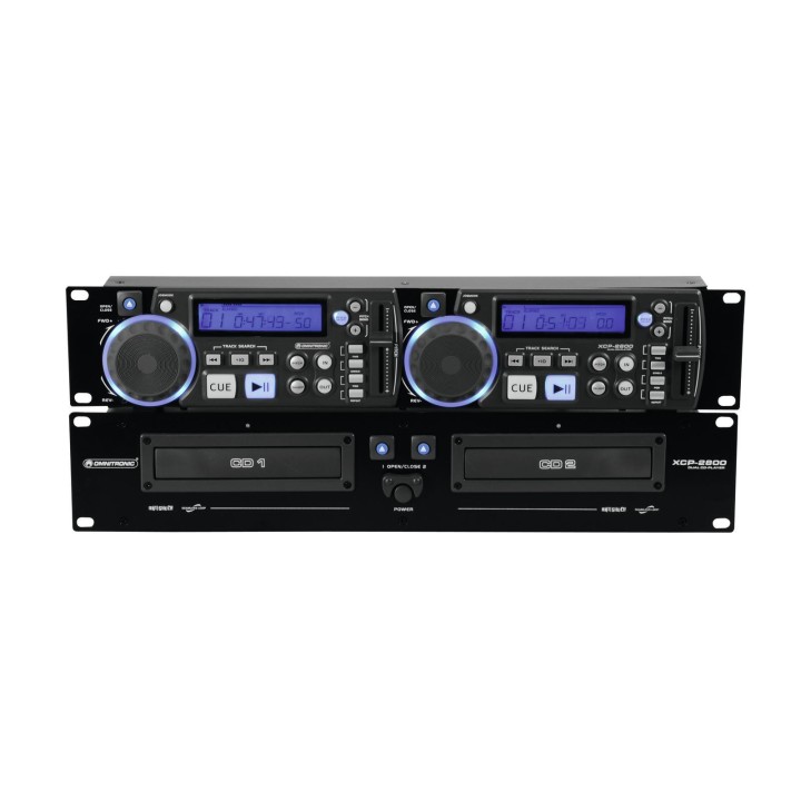 Omnitronic - XCP-2800 Dual CD Player - Leitor de CD | Z-Bombilla