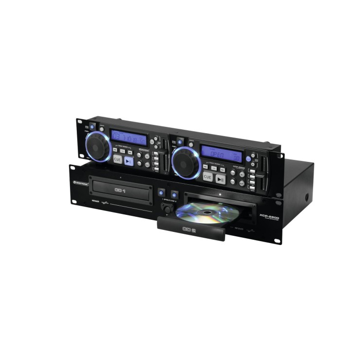 Omnitronic - XCP-2800 Dual CD Player - Leitor de CD | Z-Bombilla