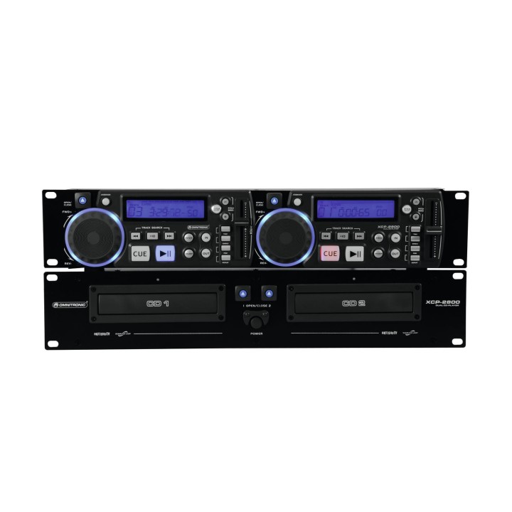 Omnitronic - XCP-2800 Dual CD Player - Leitor de CD | Z-Bombilla
