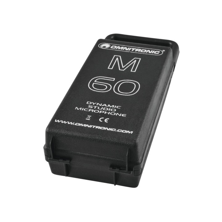 Omnitronic - M-60 Dynamic Microphone - Microfono Dinamici | Z-Bombilla
