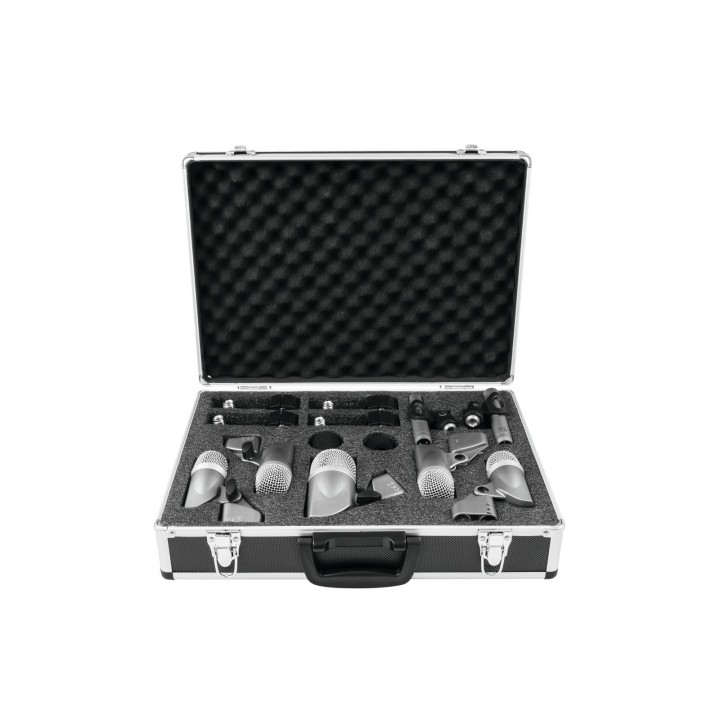 Omnitronic - MIC 77-7LMH Drum Microphone Set - Instrument Microphone | Z-Bombilla