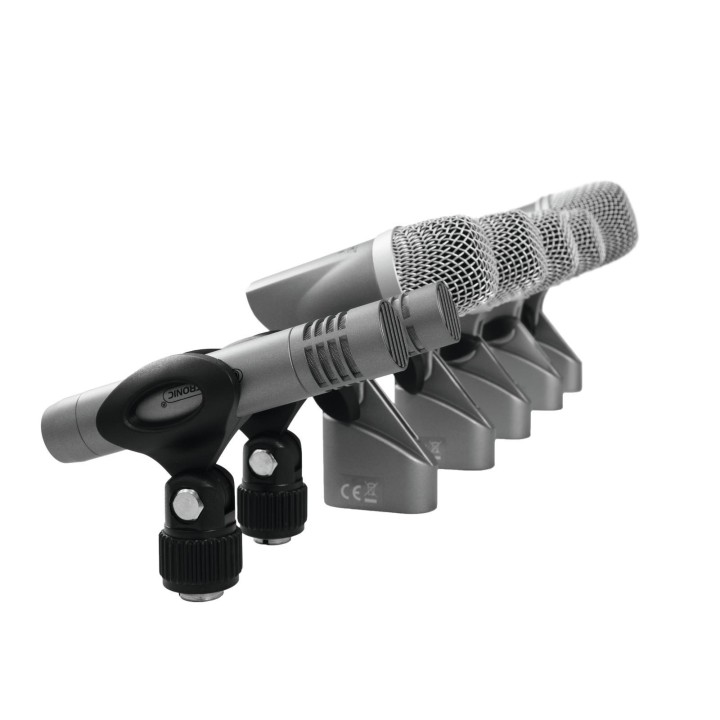 Omnitronic - MIC 77-7LMH Drum Microphone Set - Instrument Microphone | Z-Bombilla