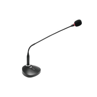 Omnitronic - MIC SHC-2 Gooseneck Microphone - Microfone de Mesa | Z-Bombilla