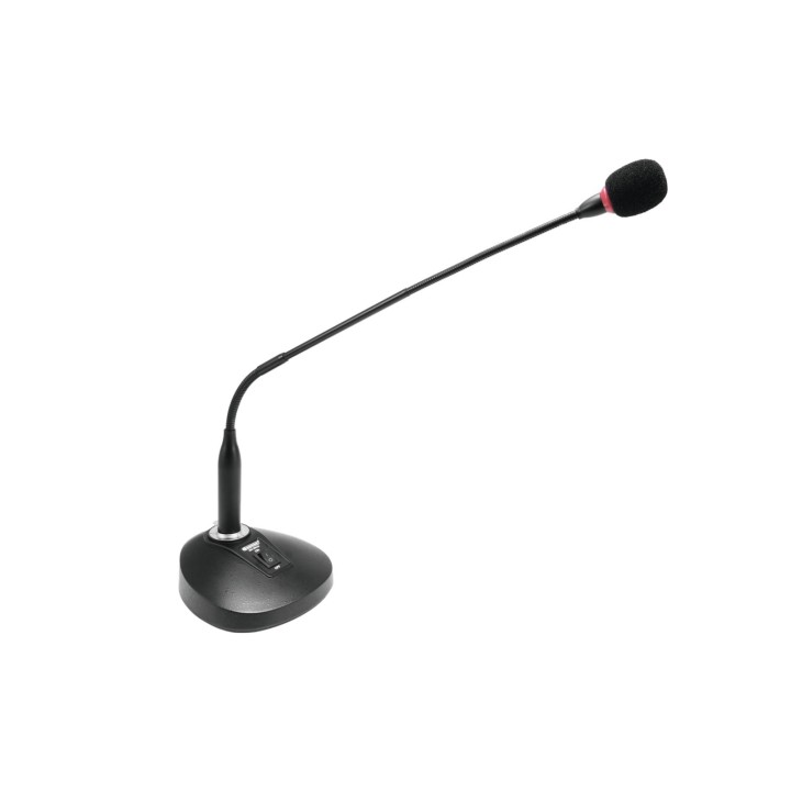 Omnitronic - MIC SHC-2 Gooseneck Microphone - Microfone de Mesa | Z-Bombilla