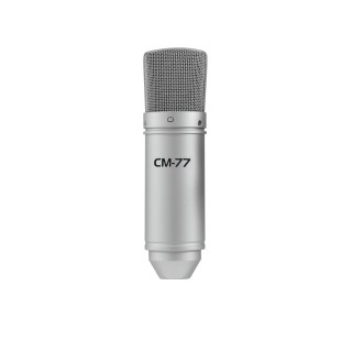 Omnitronic - MIC CM-77 Condenser Microphpone - Microfono a Condensatore | Z-Bombilla