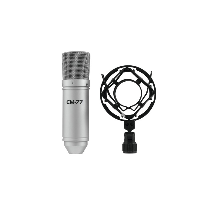 Omnitronic - MIC CM-77 Condenser Microphpone - Microfono a Condensatore | Z-Bombilla