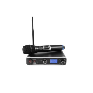 Omnitronic - UHF-301 1-Channel Wireless Mic - Microfone de mão sem fio | Z-Bombilla