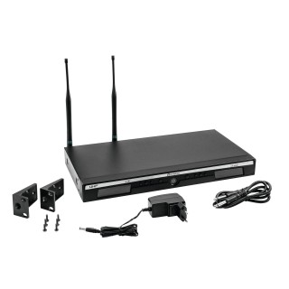 Omnitronic - UR-222D 2-Channel UHF Receiver - Sistemas transmissores sem fio | Z-Bombilla