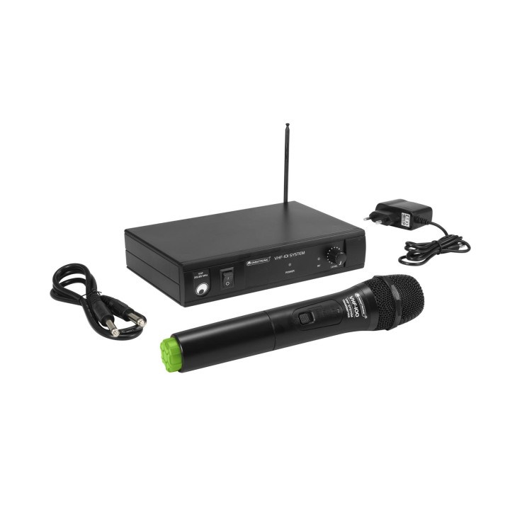 Omnitronic - VHF-101 Wireless Mic System 207.55MHz - Micròfon de mà sense fils | Z-Bombilla