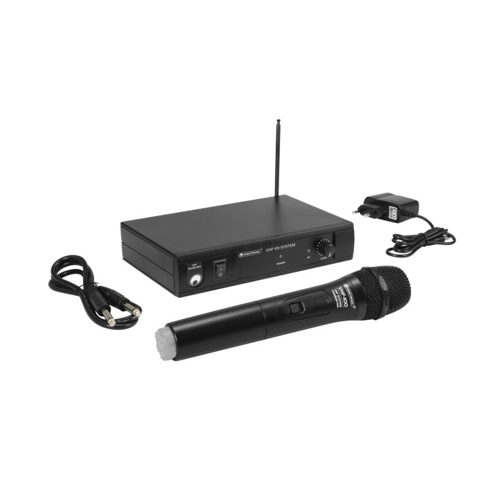 Omnitronic - VHF-101 Wireless Mic System 205.75MHz - Micròfon de mà sense fils | Z-Bombilla