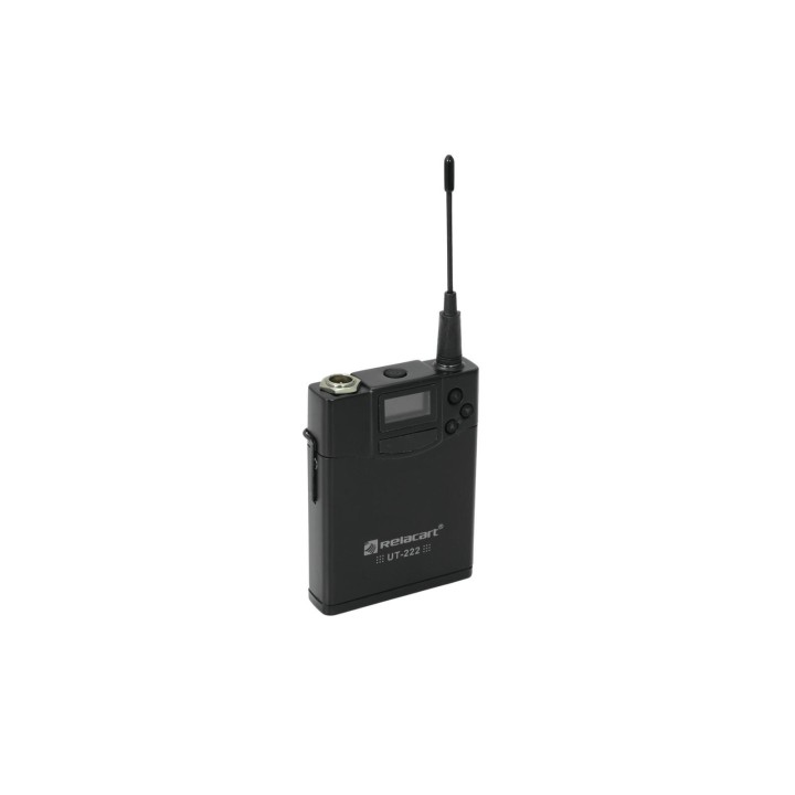 RELACART - UR-222D 2-Channel UHF System - Microfone de mão sem fio | Z-Bombilla