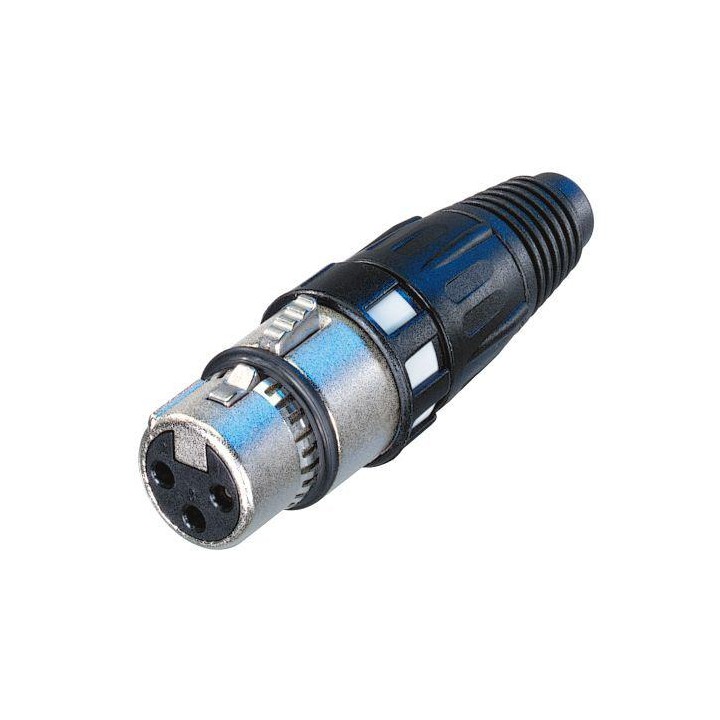 Neutrik - CONECTOR NC 3 FX CC - Conector Canon XLR | Z-Bombilla