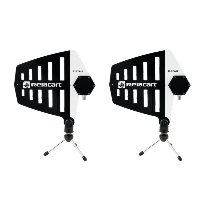 RELACART - R-22AU Wide-band directional active Antenna 2x - Microfoni Elettronica | Z-Bombilla
