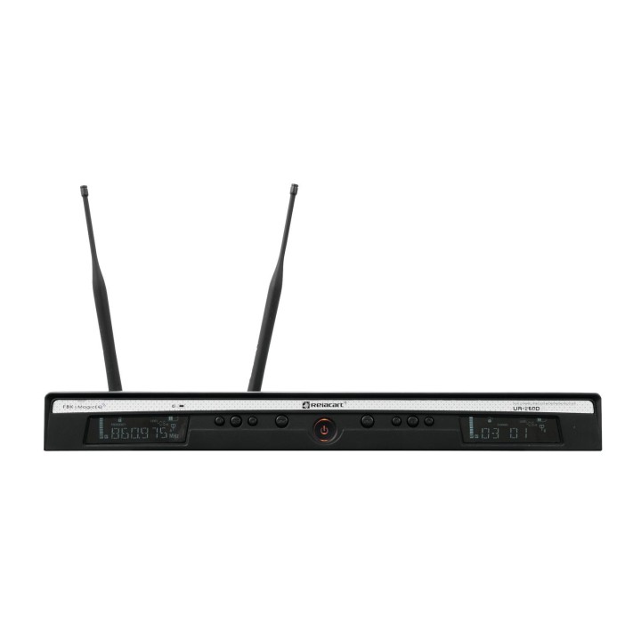 RELACART - UR-260D 2-channel UHF Receiver - Sistemas transmissores sem fio | Z-Bombilla