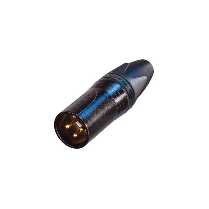 Neutrik - CONECTOR NC 3 MXX B - Conector Canon XLR | Z-Bombilla