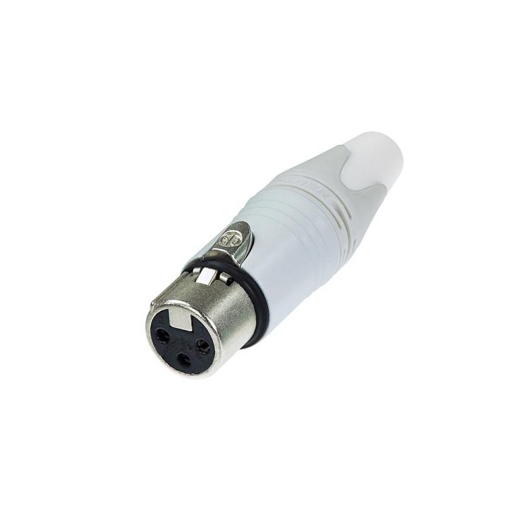 Neutrik - CONECTOR NC 3 FXX-WT - Connector Canon XLR | Z-Bombilla