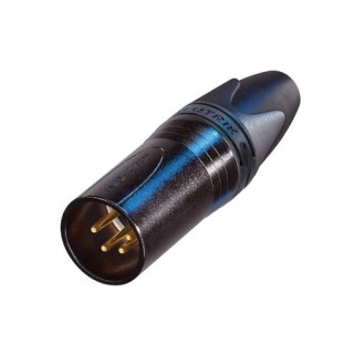 Neutrik - CONECTOR NC 4 MXX  B - Conector Canon XLR | Z-Bombilla