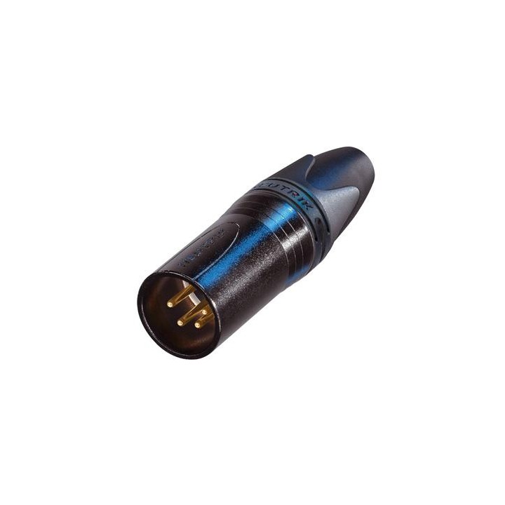 Neutrik - CONECTOR NC 4 MXX  B - Conector Canon XLR | Z-Bombilla